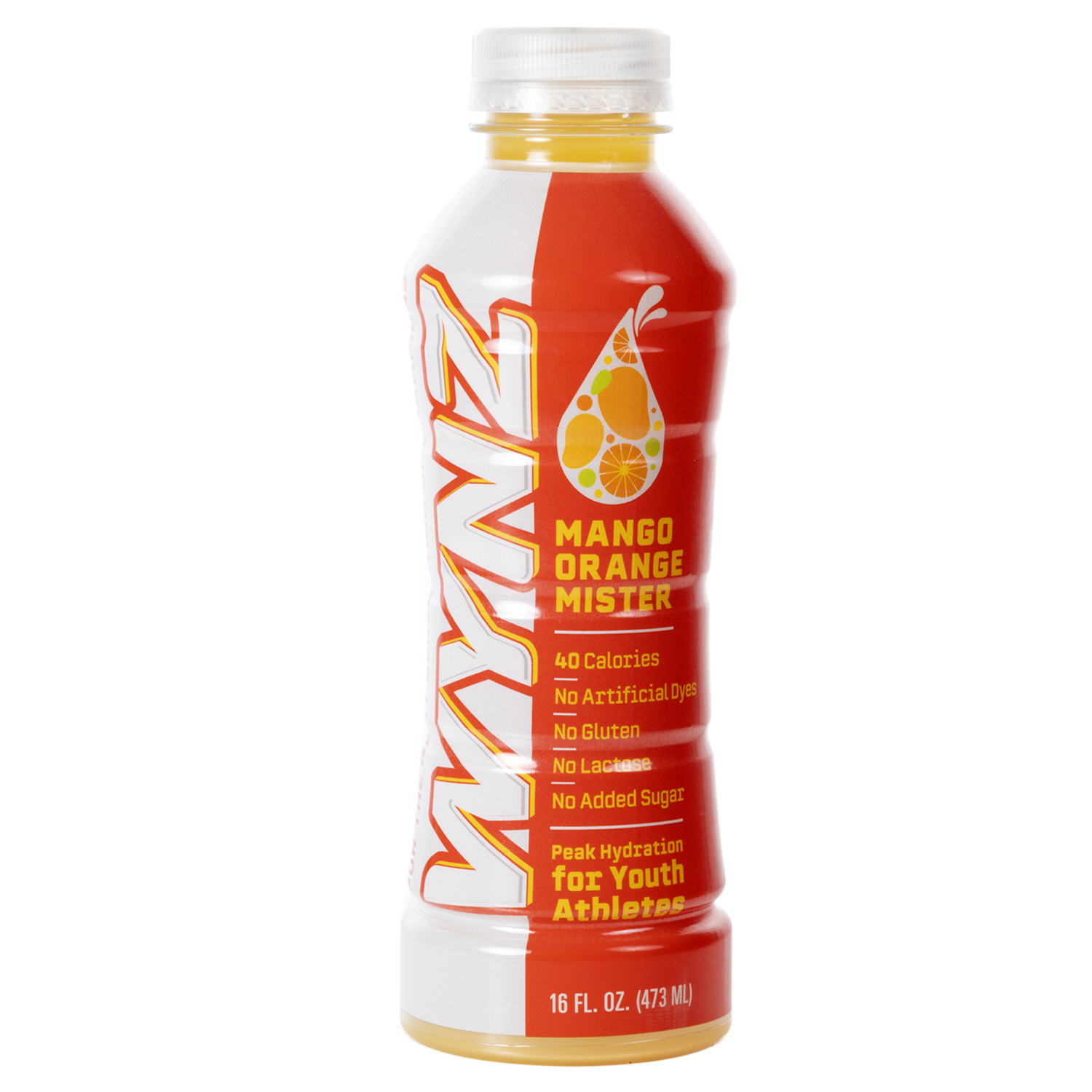 Wynz Mango Orange Mister Youth Hydration Sports Drink - (16oz)