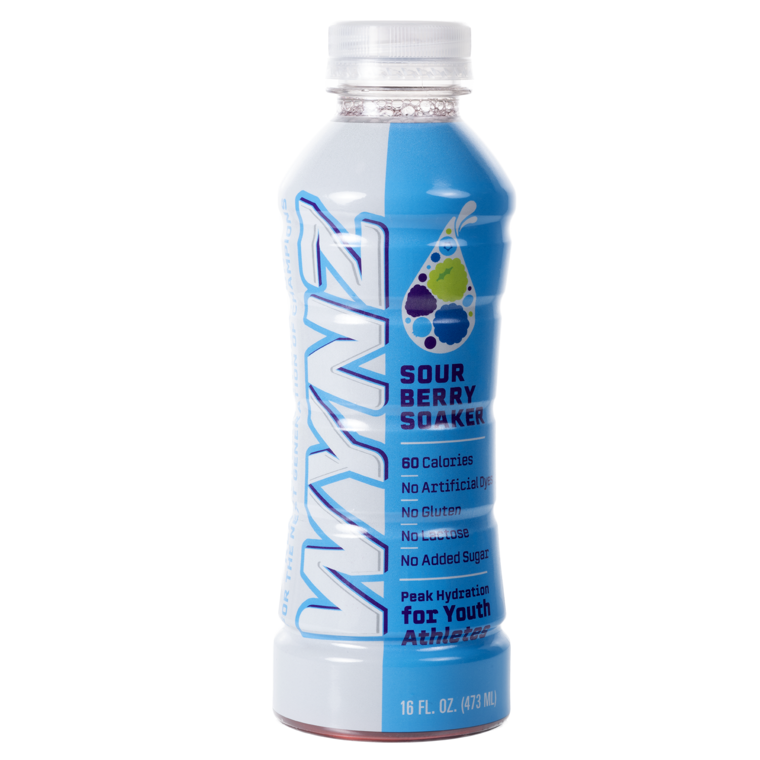 Wynz Sour Berry Soaker Youth Hydration Sports Drink - (16oz)
