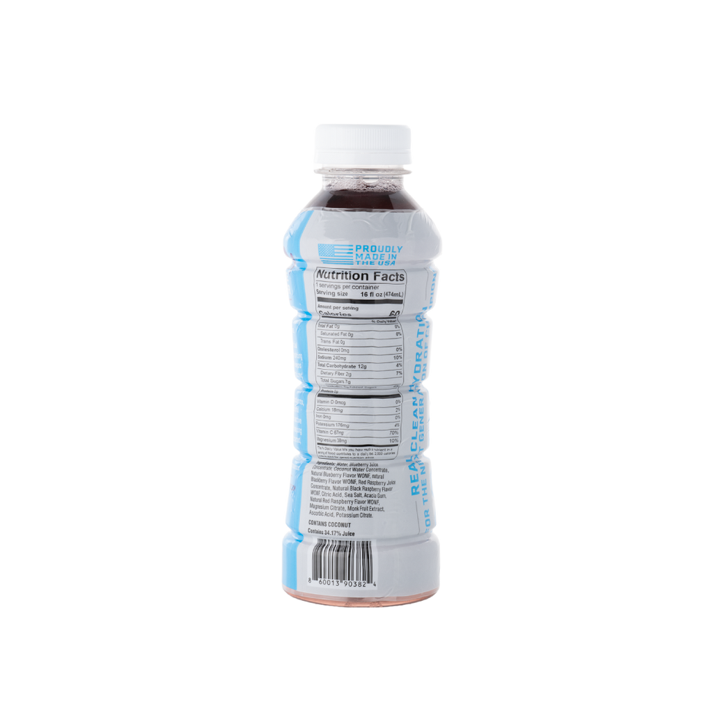 Wynz Youth Hydration Sports Drink - Sour Berry Soaker (16oz Slim Bottle)