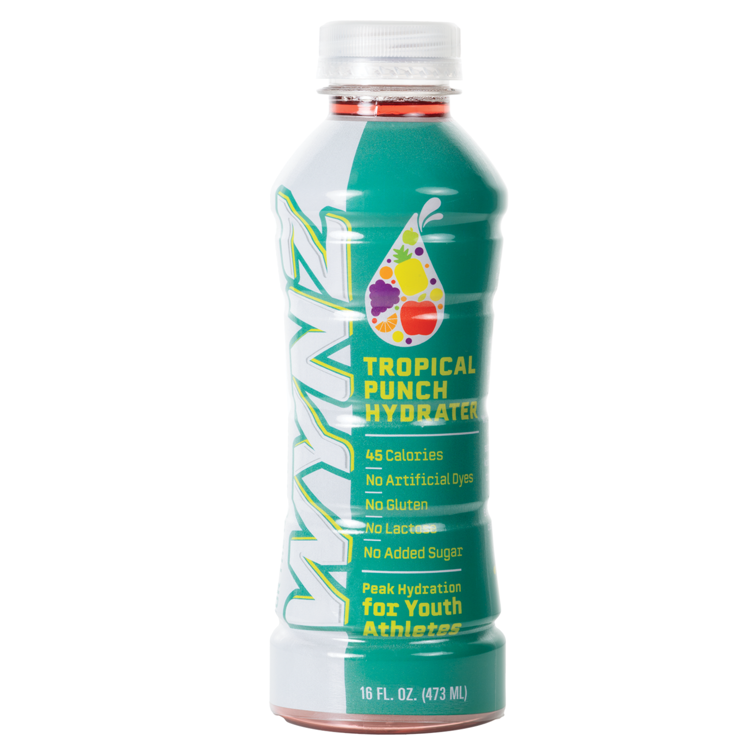 Wynz Tropical Punch Hydrater Youth Hydration Sports Drink - (16oz)