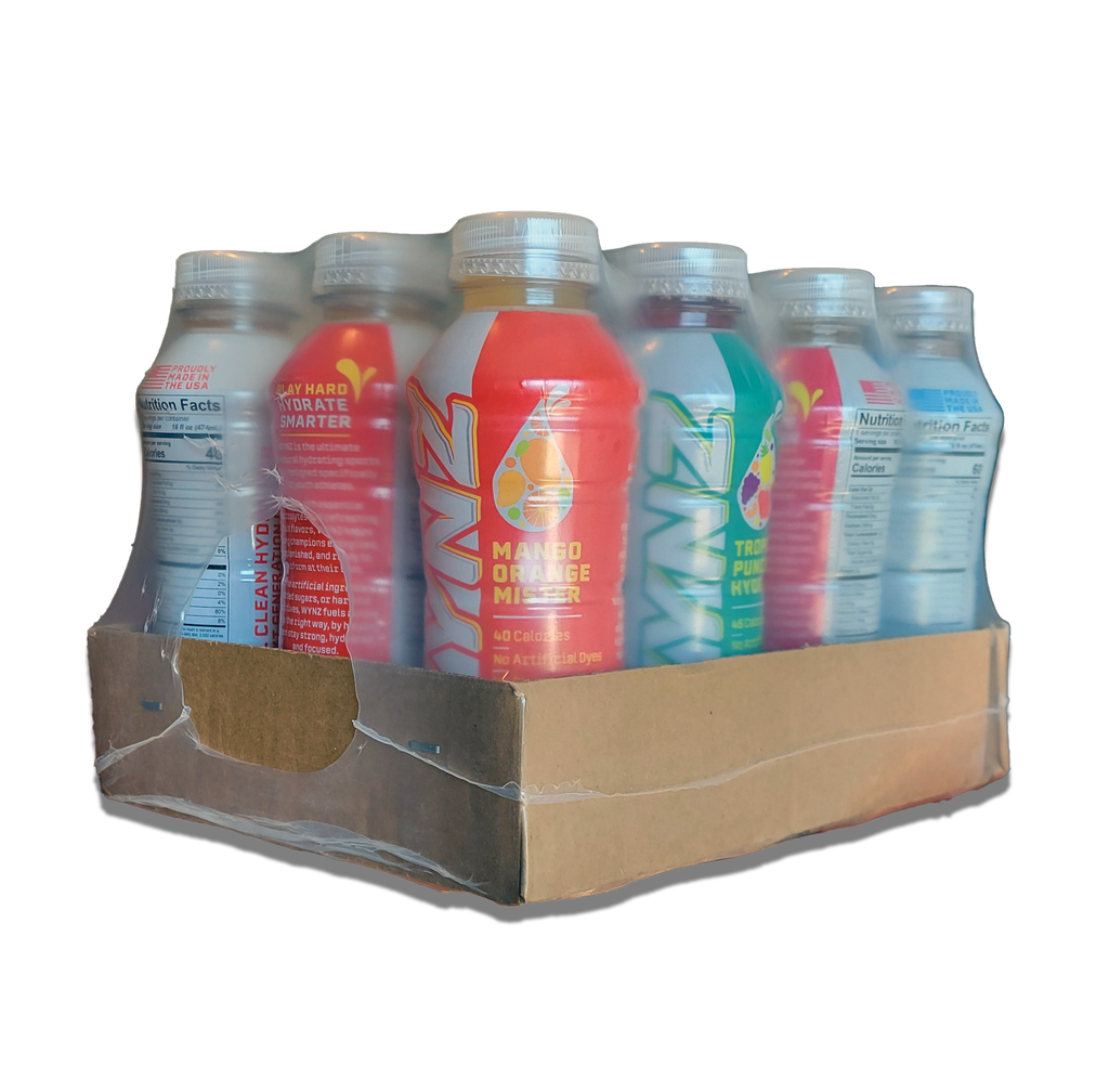 Wynz Youth Hydration Sports Drinks - (16oz) Variety 12 Pack